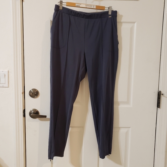 ST.JOHN Size 10 Stylish Gray/Blue Pants - Picture 1 of 11